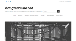 Desktop Screenshot of dougmcclure.net